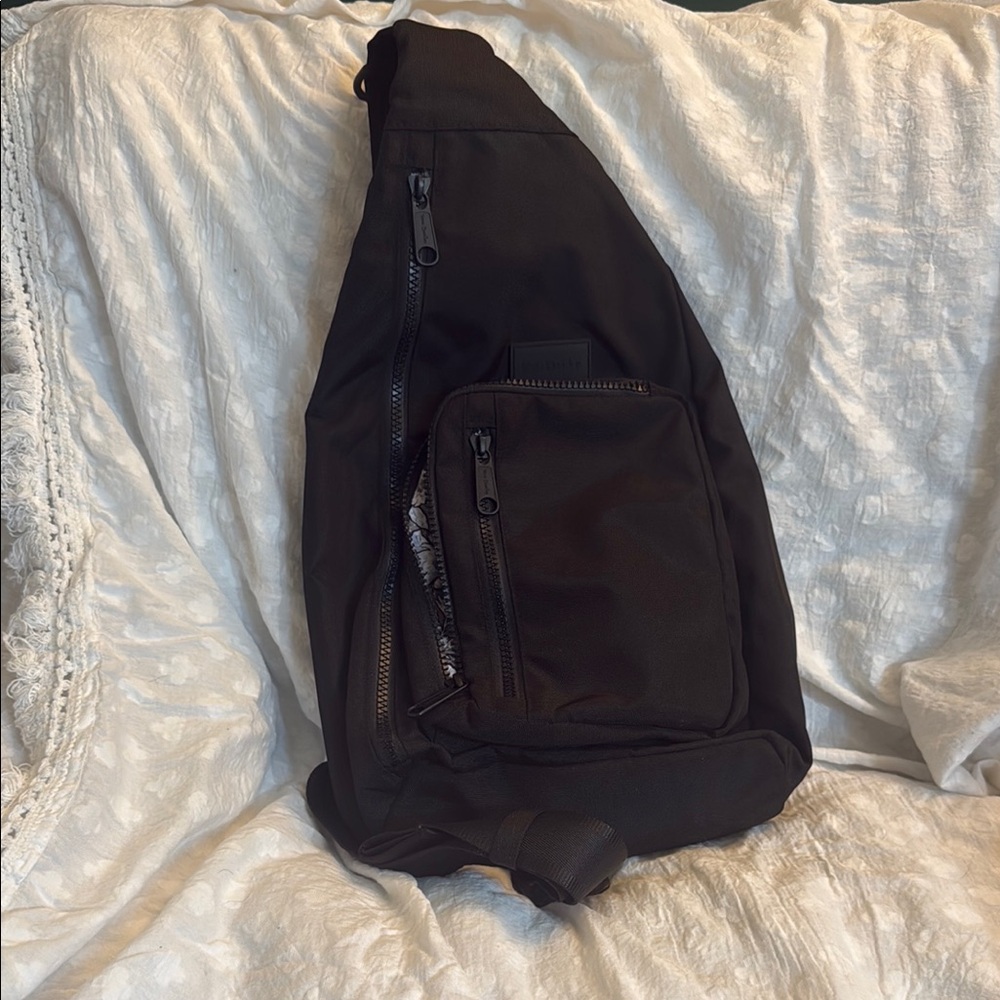 Vera Bradley Black Sling Backpack